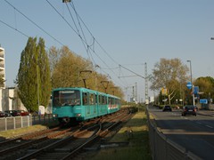 Einfahrt in die Station Heerstrae U-3 451