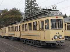 Der Taunusbahn Hv Museumszug der FLAG in Heddernheim