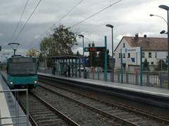 Die Station Oberursel Bommersheim