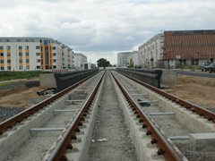 Die Station Riedberg im Bau