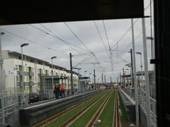 Einfahrt in die Station "Riedberg".
