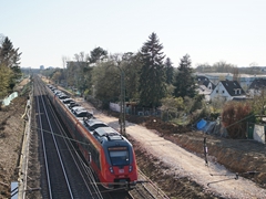 Hamsterbacke unterwegs bei F-Eschersheim