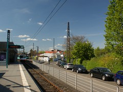 Gleis 3 in Heddernheim leer