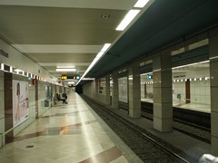 Die nchste Station Nordwest Zentrum ist dann unterirdisch. Endstation bis 1974