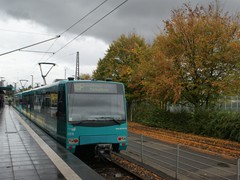 Gleis 3 in Heddernheim belegt. Hier starten die Zge die in Heddernheim in Richtung Norden ausschieben.