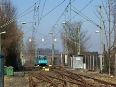 Die aufwndigen Gleisanlagen vor dem Umbau.
