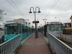 Die Linie U7 beginnt an der Station Hausen
