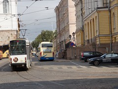 Wir fahren nicht geradeaus weiter....