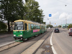 Hochflurzug Typ Nr II / MLNRV mit nachträglich eingebautem niederflurigen Mittelteil