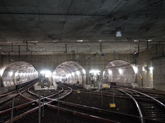 Die Wendeanlage am Südbahnhof
