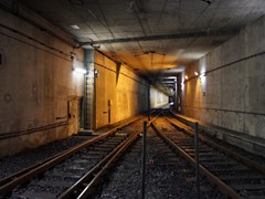 Zufahrt aus de rWendeanlage in die Station Südbahnhof