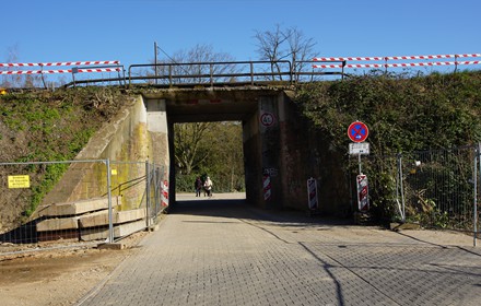 Die Unterführung an der "Niedwiesenstraße" wartet 2020 noch auf ihre Verbreiterung