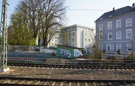 Hier soll zukünftig der Umsteieg von der U-Bahn linie U-5 in die S-Bahn Linie S6 möglich sein