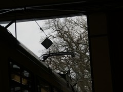 Nur der N hatte die entsprechende Länge um den Zug zu erreichen