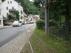 Nun gehtt es hinaus auf die Strecke