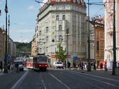 Im Hintergrund die Stetanikuv most