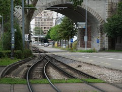 Gleisverschlingung am Zoo