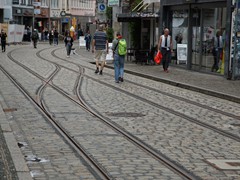 Schön, dass man an Gleiswechsel gedacht hat.