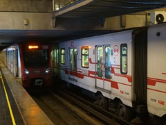 Wie fast alle anderen Fahrzeugtypen hat die Baureihe Gummireifen...