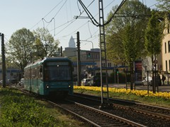 U-5 Wagen sind auf der Strecke der U6 nur als Überführungsfahrt in die Stadtbahn-Zentralwerkstatt zu bewundern.