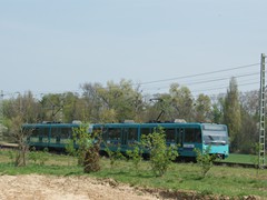 Ein Zug der Linie U2, die regelmäßig mit U-4 wagen bedient wurde