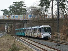 An der Station Hohemark im Taunus