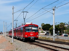 Der Typ des U2 Wagens verkehrte neben Frankfurt auch in San Diego fast bis Mexico. Mit freundlicher Unterstützung von © Jan-Geert Lukner