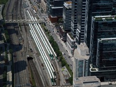 Die Abstellung der GO Transit Züge