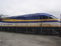 Bewegt von einer EMD F59PHI 