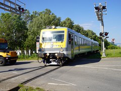 ... wird von ehemaligen BR 628 befahren...