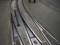 Eine Einzungenweiche