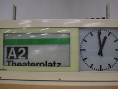 Grün sollte die Kennfarbe des Astes der Linien A2 (U2 24 /25) sein