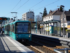 Die station "Lahnstraße...