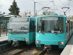 Beide Gleise in Gonzenheim belegt.