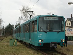 Heute wird nur noch ein Gleis zum Wenden der U3 Kurzpendel "Oberursel Bahnhof" genutzt.