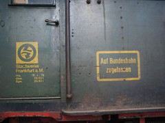 Sie hatte eine DB Zulassung