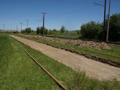 Trassierung für eine neue Strecke