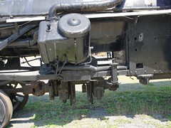 ... aber ein Getriebe das die Räder über die Kolben antreibt