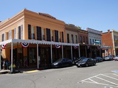 In der Westerntown Sacramento...