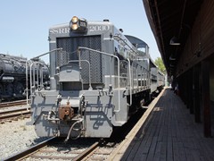 Der Sonderzug steht bereit