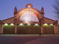 Bis 1978 befand sich die Straßenbahnzentralwerkstatt im Bockenheimer Depot an der Bockenheimer Warte 