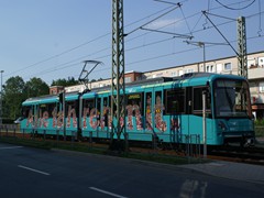 Jetzt in Frankfurt auf's Gleis gesetzt für ausgiebige Probefahrten.