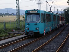 ....und lässt einen Wagen zurück.