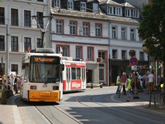 Wagen 215 ist unten angekommen