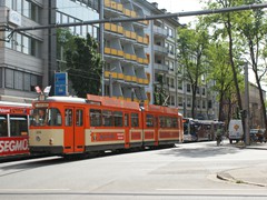 Gefolgt von Museumswagen 226 ein GT6 6xGlTwZR von Westwagon 1958 gebaut.
