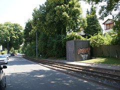 Das letzte Stück ist eingleisig und endet....