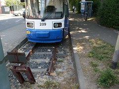 Prallschutz Marke Eigenbau.