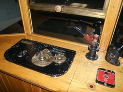 Fahrstand des TW 93 hinten