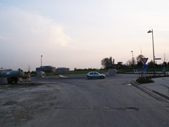 Jetzt befindet sich das Bauernhaus im Rücken des Fotografen