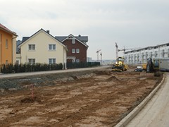 Die grüne Idylle ist nun verschwunden.